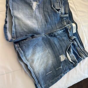 BKE payton Blue Denim Shorts
